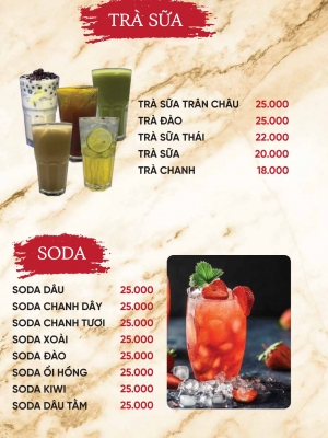 TRÀ SỮA
